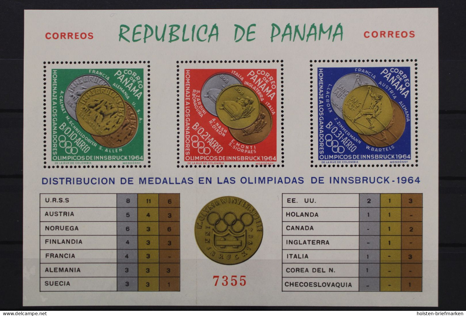 Panama, MiNr. Block 28, Postfrisch - Panama