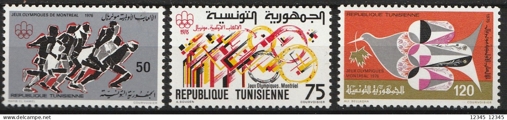 Tunesië 1976, Postfris MNH, Olympic Games - Tunesien (1956-...)