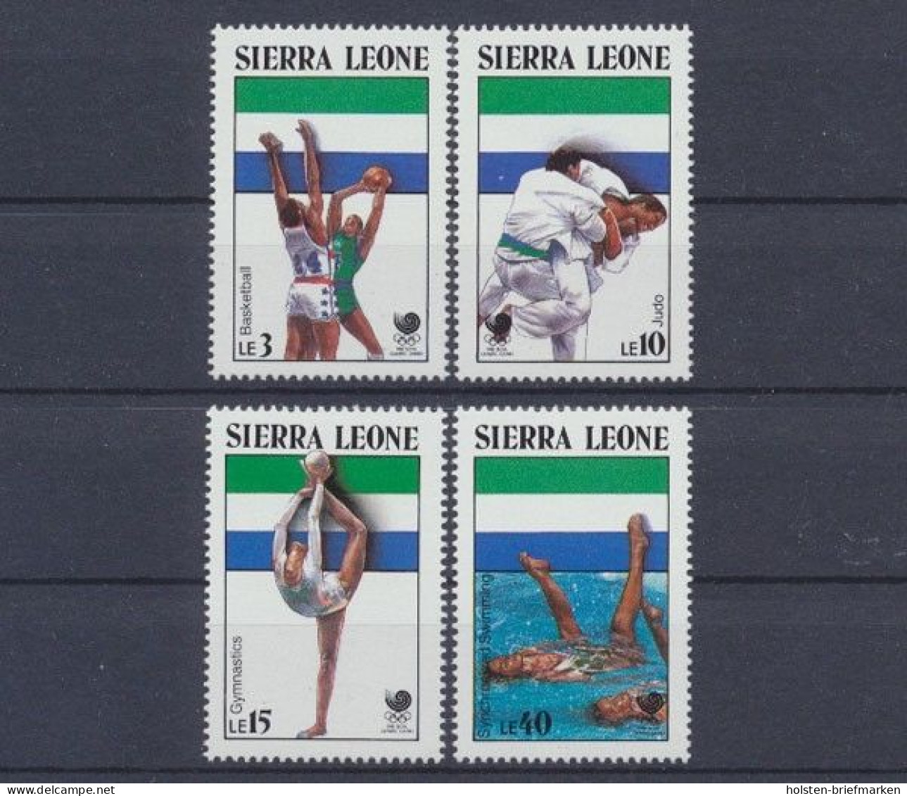 Sierra Leone, MiNr. 1092-1095, Postfrisch - Sierra Leone (1961-...)