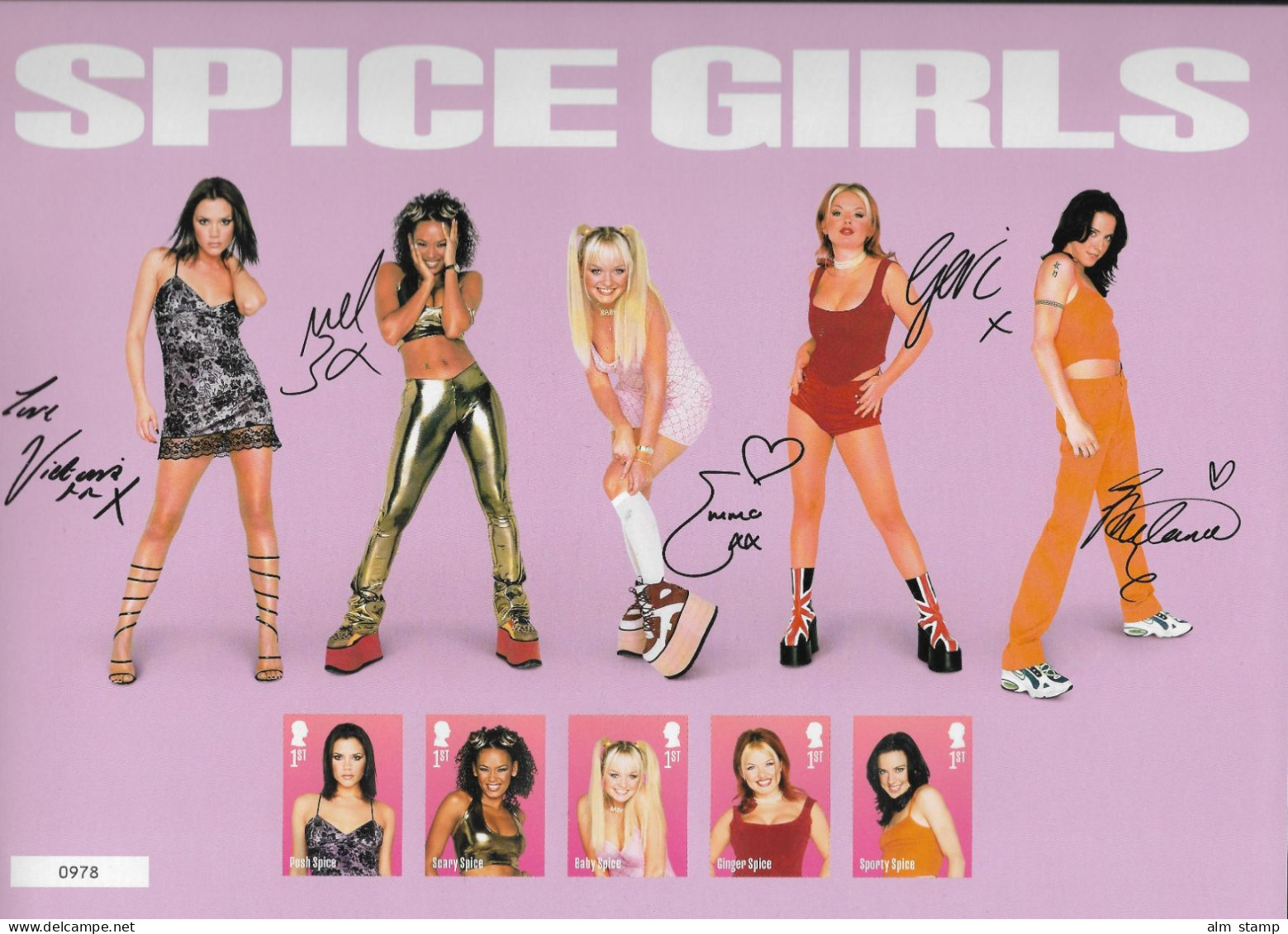 2024 Großbritannien Mi. **MNH   Spice Girls - Unused Stamps