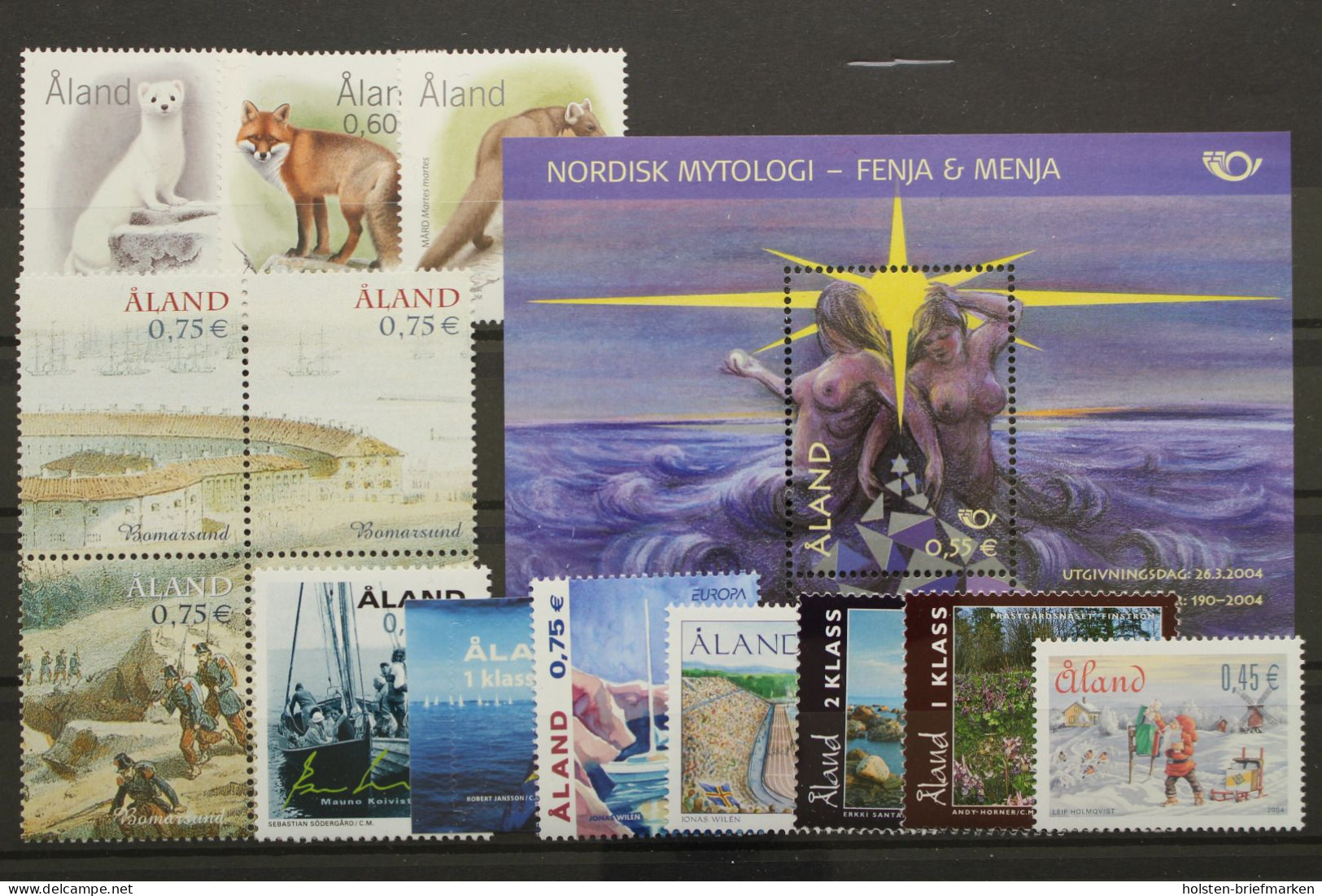 Aland, MiNr. 229-243, Jahrgang 2004, Postfrisch - Aland