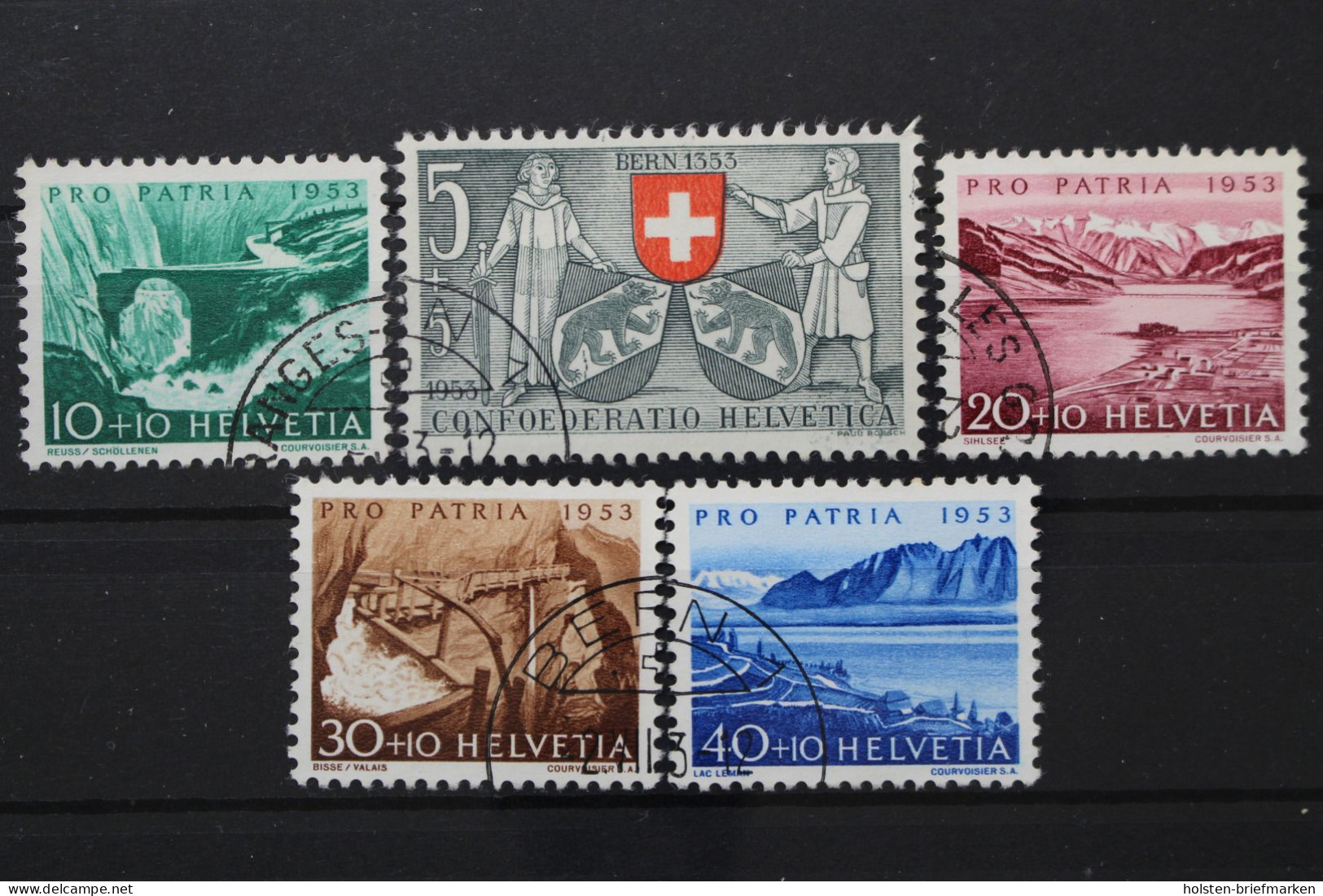 Schweiz, MiNr. 580-584, Gestempelt - Nuevos