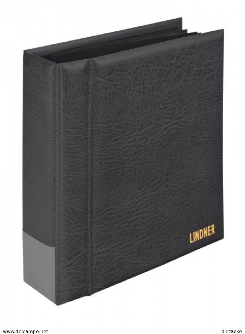 Lindner Ringbinder Schwarz Multi Collect Regular 1300-S Neu ( - Reliures Seules