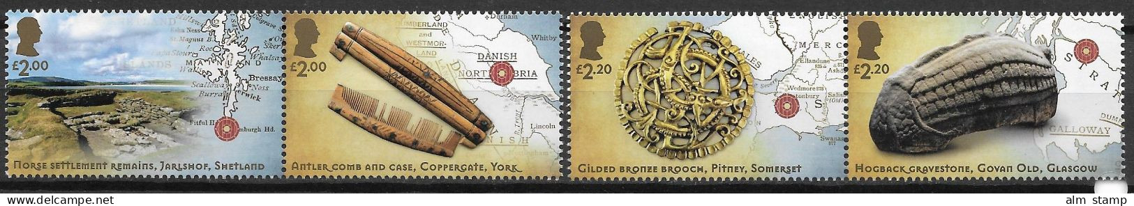 2024 Großbritannien Mi. **MNH   Viking Britain - Ungebraucht