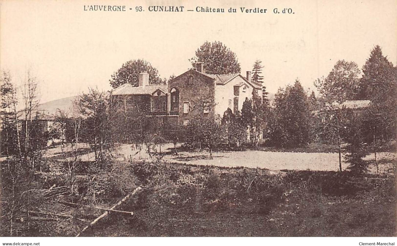CUNLHAT - Château Du Verdier - Très Bon état - Cunlhat