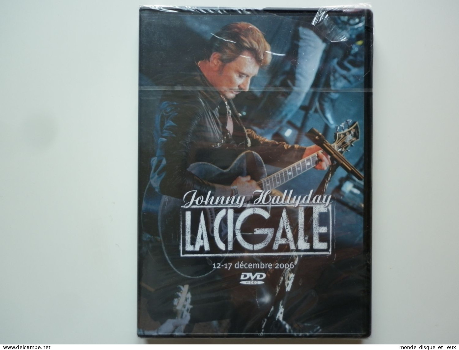 Johnny Hallyday Dvd La Cigale 12 17 Décembre 2006 - Muziek DVD's