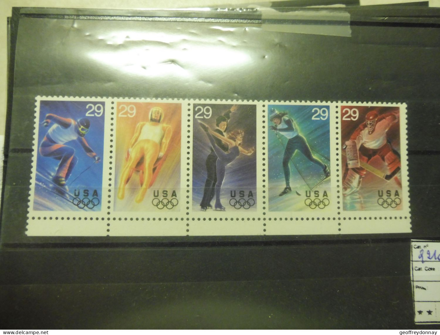 Usa Etats Unis Amerique America Sports Sporten Sport 2210/2214 Mnh Neuf ** - Invierno 1988: Calgary