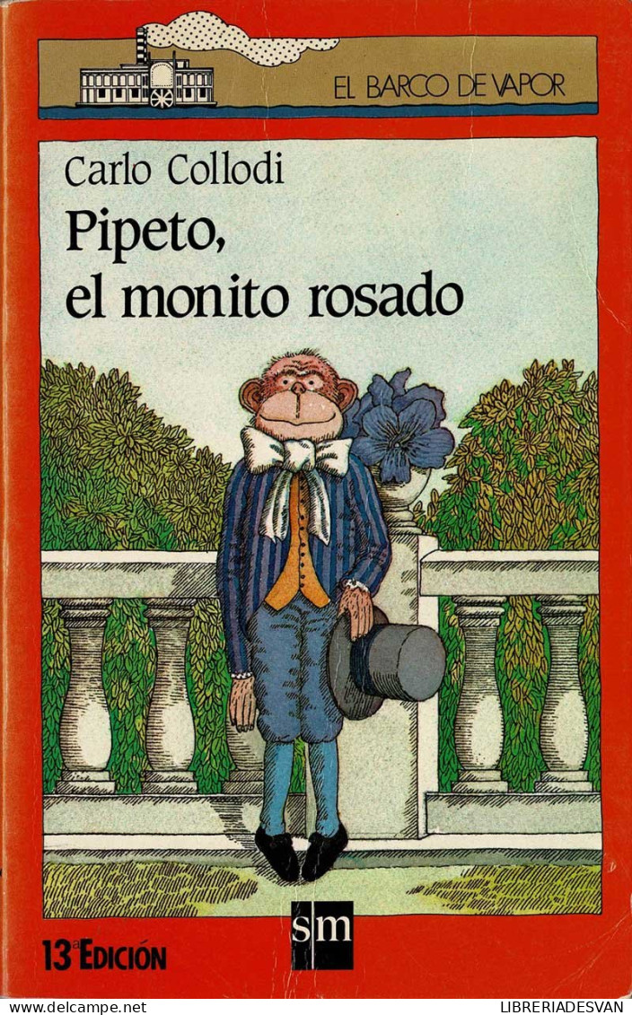 Pipeto, El Monito Rosado - Carlo Collodi - Boek Voor Jongeren & Kinderen