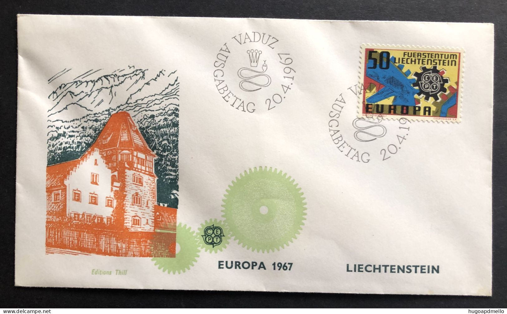 NORWAY, Uncirculated FDC, « EUROPA CEPT », 1967 - 1967