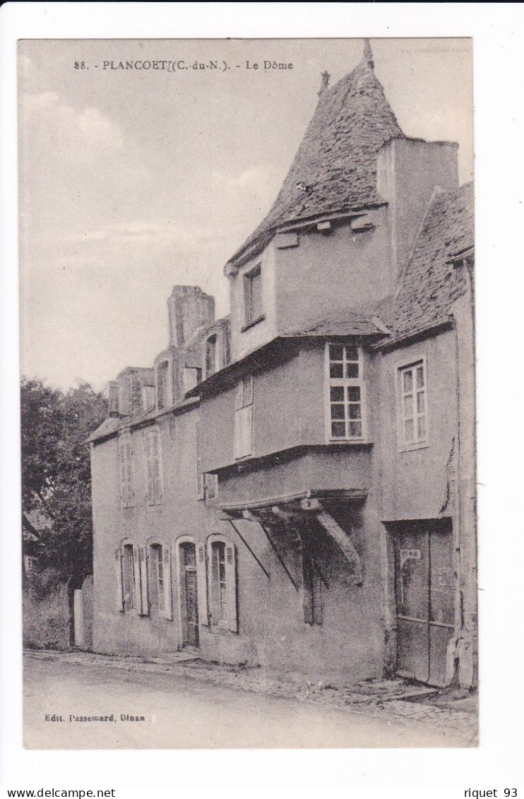 88-PLANCOET - Le Dôme (vieille Maison) - Plancoët