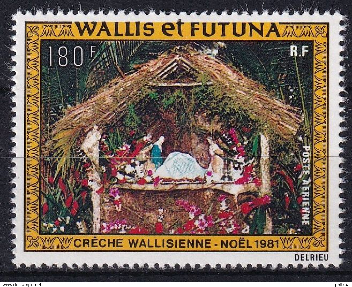 MiNr. 407 Wallis- Und Futuna-Inseln 1981, 21. Dez. Weihnachten - Postfrisch/**/MNH - Nuevos