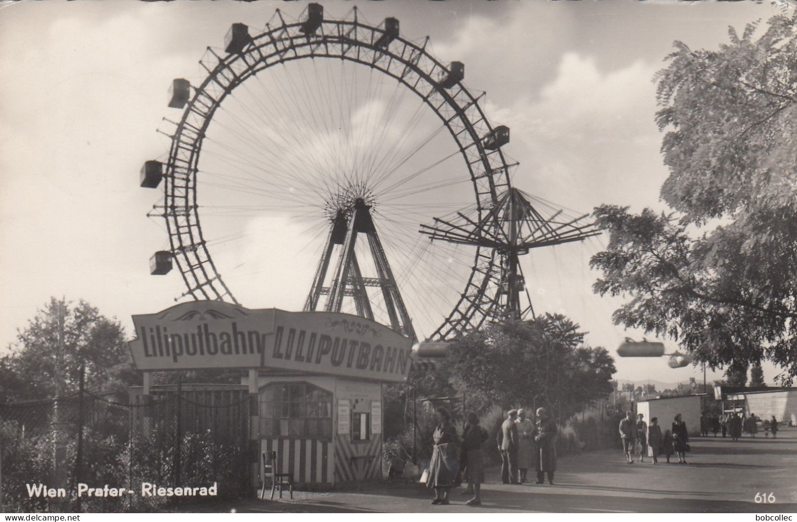 WIEN : PRATER - Riesenrad - Liliputbahn - Prater