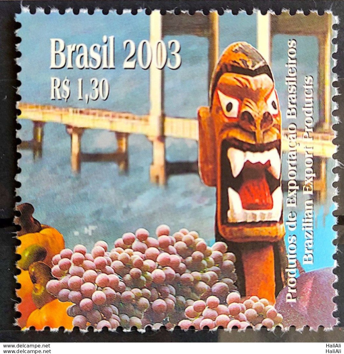 C 2539 Brazil Stamp Export Products Carranca Grape Fruit 2003 - Ungebraucht