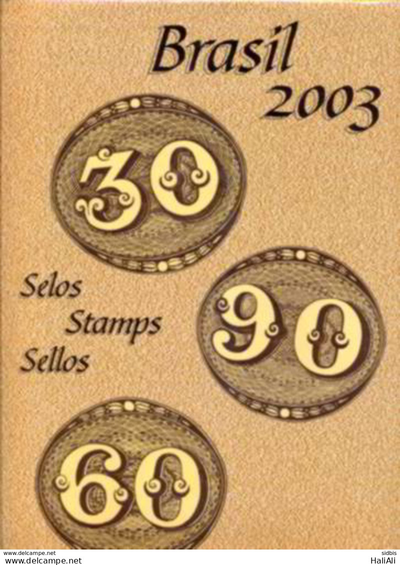 Brazil Collection Stamp Yearpack 2003 - Années Complètes