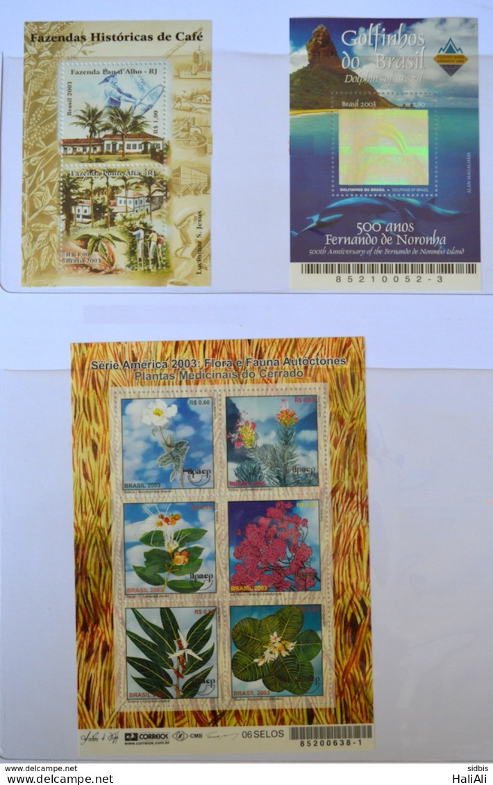 Brazil Collection Stamp Yearpack 2003 - Komplette Jahrgänge
