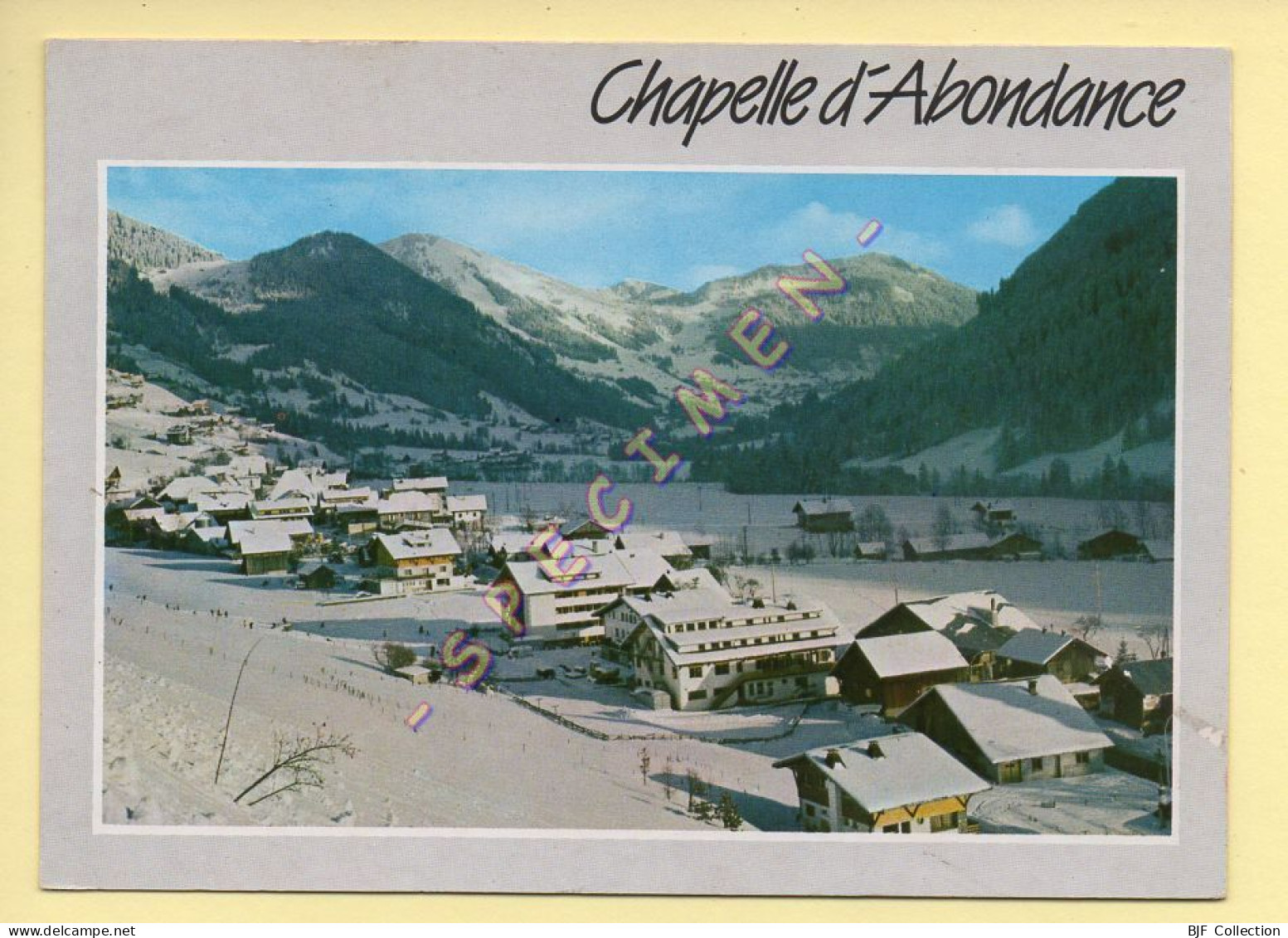 74. LA CHAPELLE-D'ABONDANCE - Vue Générale (voir Scan Recto/verso) - La Chapelle-d'Abondance