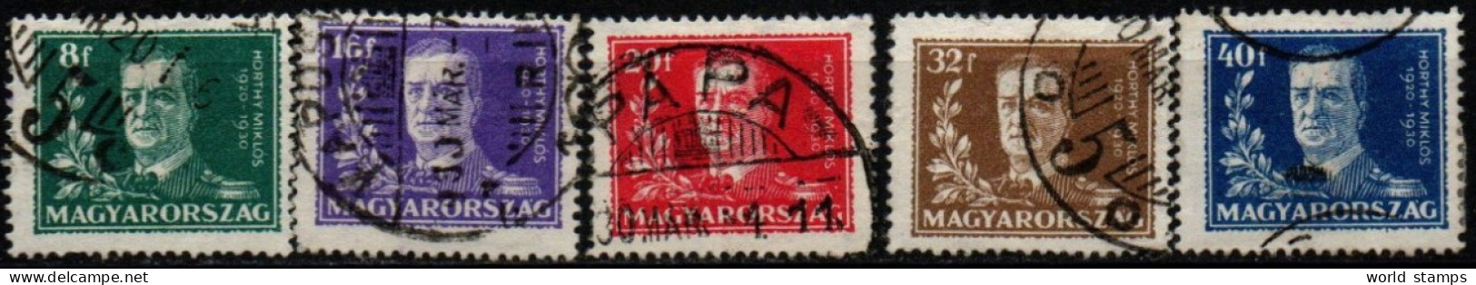 HONGRIE 1930 O - Used Stamps