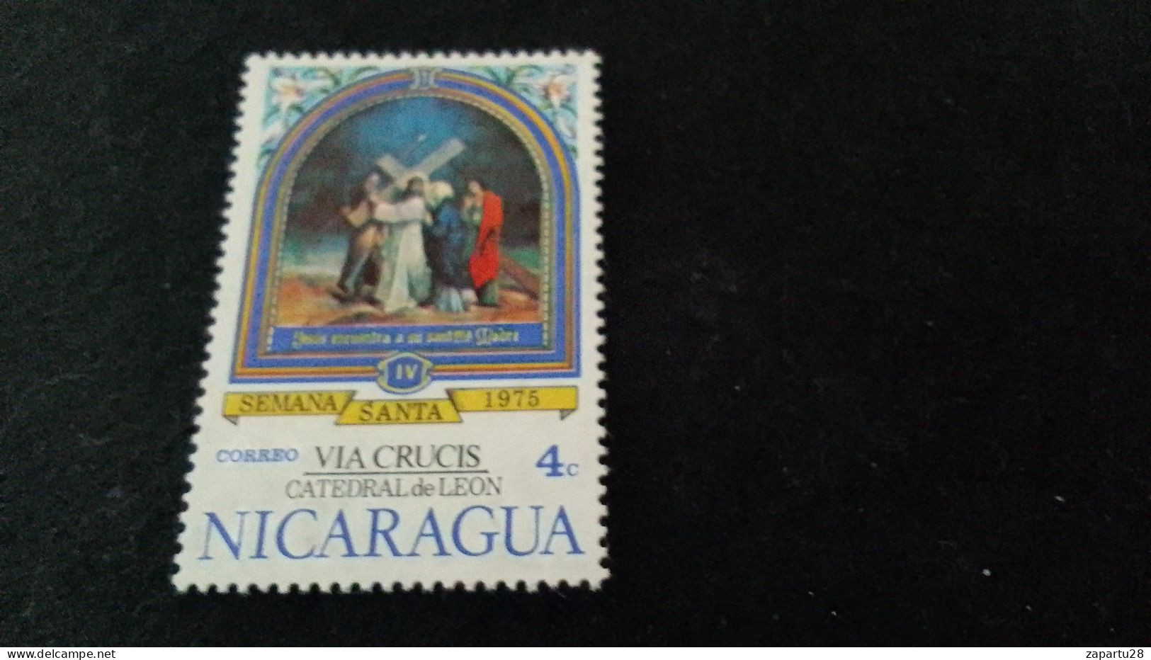 NİARAGUA-1970-80    4   C DAMGASIZ - Nicaragua