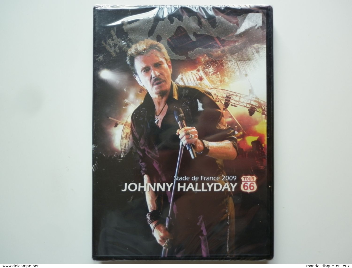 Johnny Hallyday Dvd Stade De France 2009 Tour 66 - Muziek DVD's