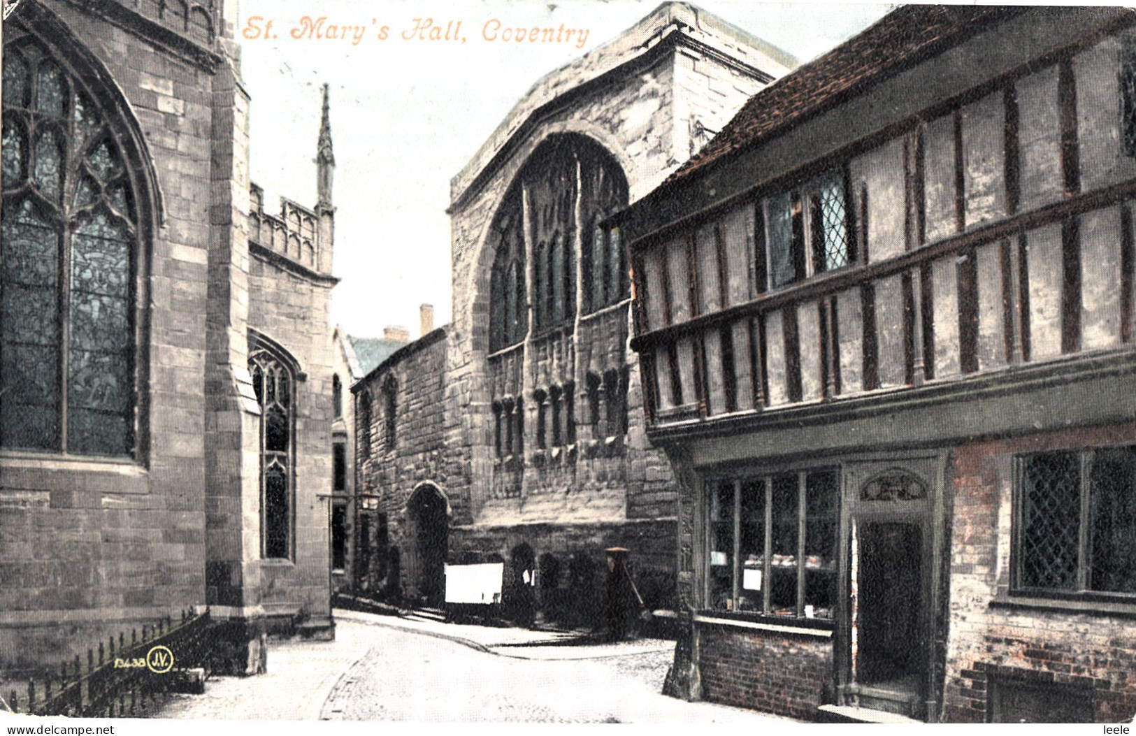 DA43. Vintage Postcard.   St. Mary's Hall, Coventry. - Coventry