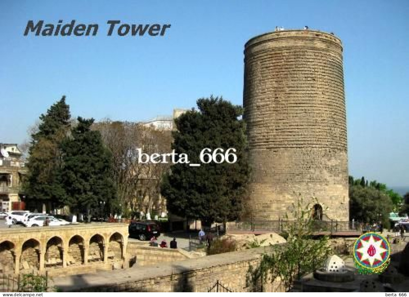 Azerbaijan Baku Maiden Tower UNESCO New Postcard - Aserbaidschan