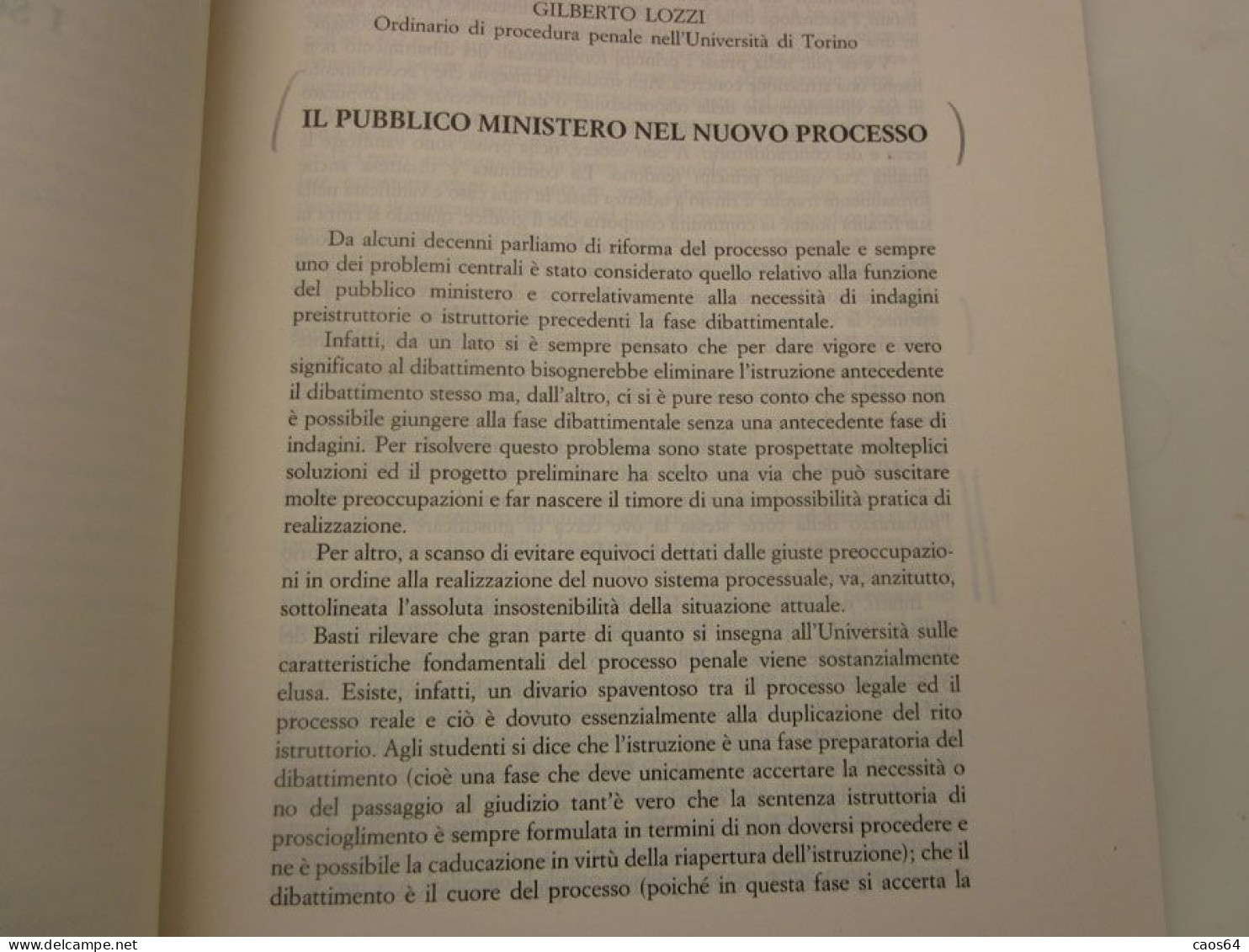 Profili del nuovo processo penale Mario Garavoglia CEDAM 1988