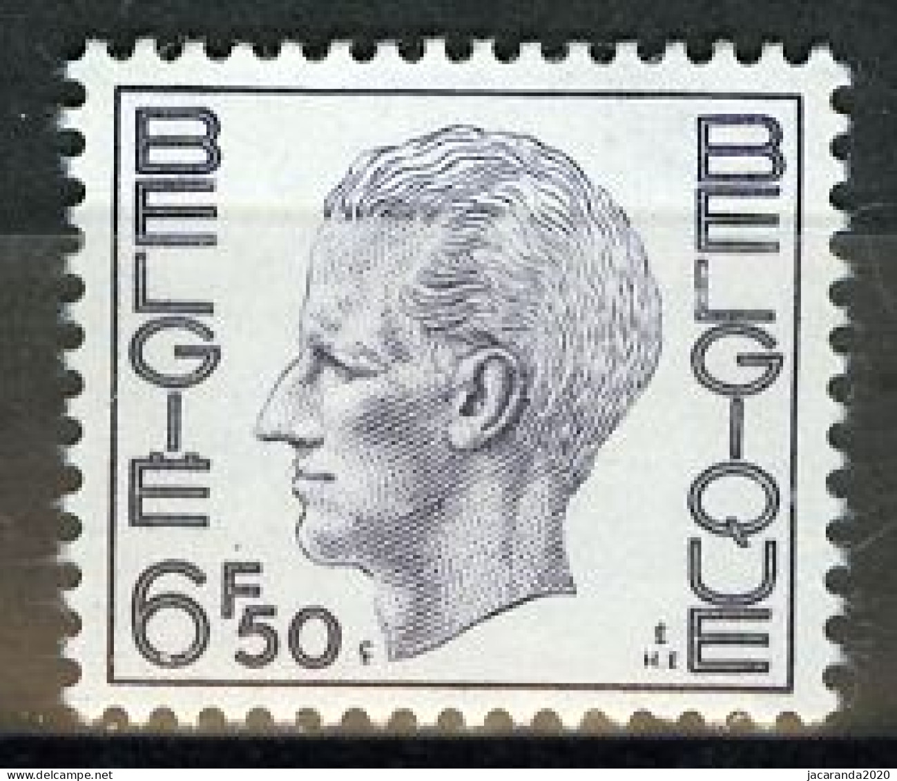 België R53 - K. Boudewijn - Elström - 6,50 - Rolzegel Met Nummer - Avec Numéro Au Verso - Francobolli In Bobina