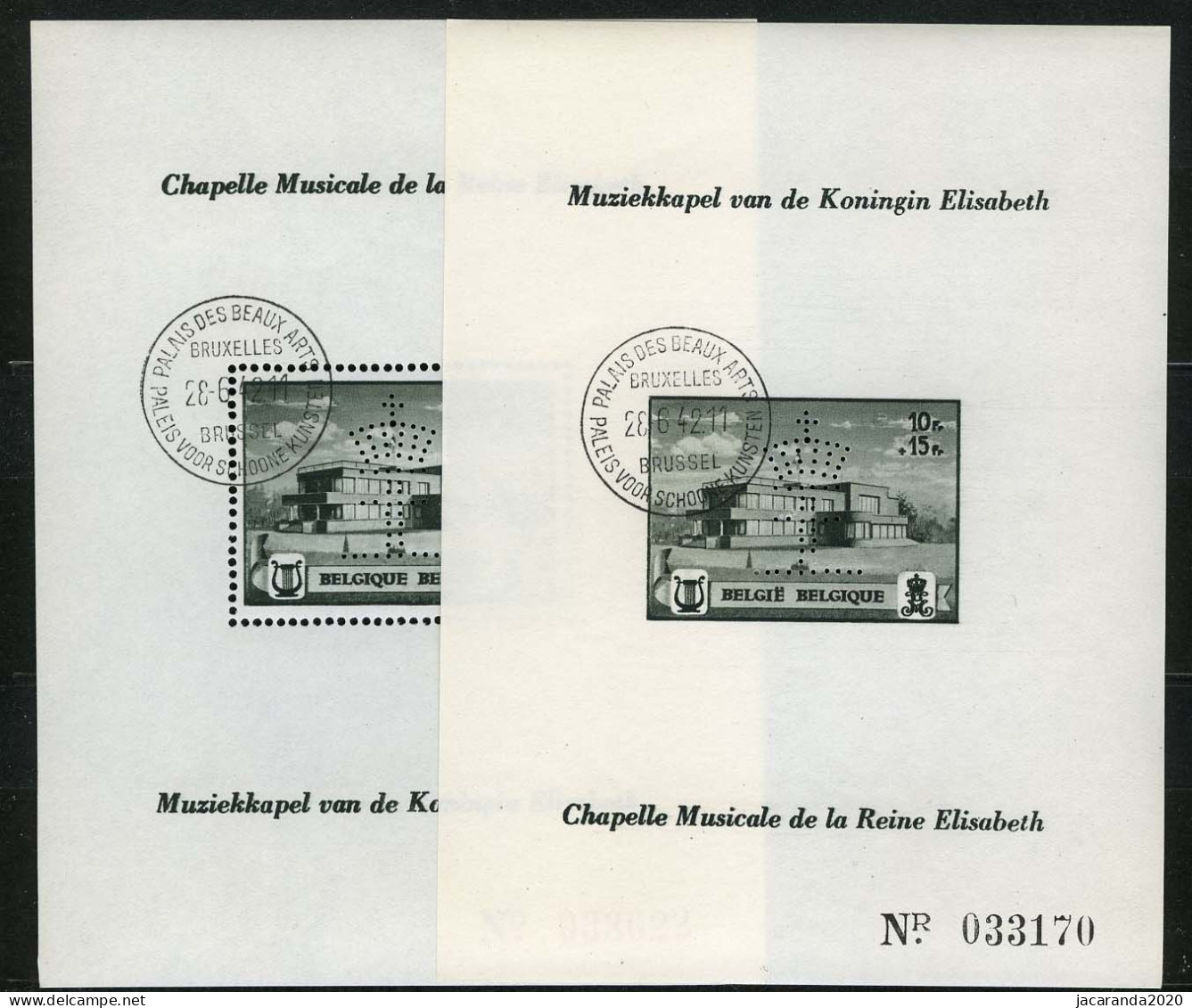 België PR47/48 - Muziekkapel - Gestempeld - Oblitéré - Used - Privé- & Lokale Post [PR & LO]