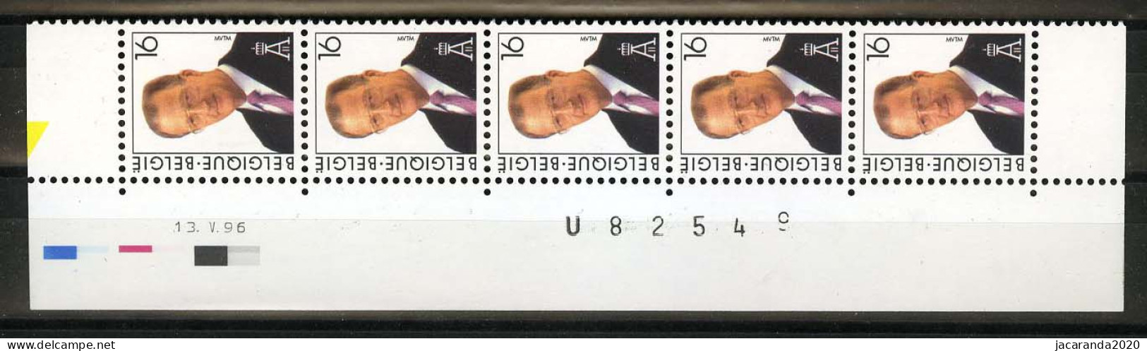 België 2639 - Koning Albert II - 13 V 96 - MNH - Hoekdatums