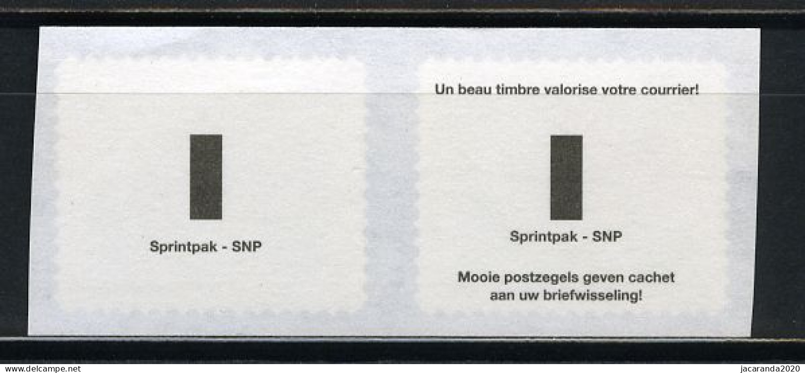 België R90b - Bloemen - Buzin (2854) - Geranium - In Paar - En Paire - 1999 - Coil Stamps