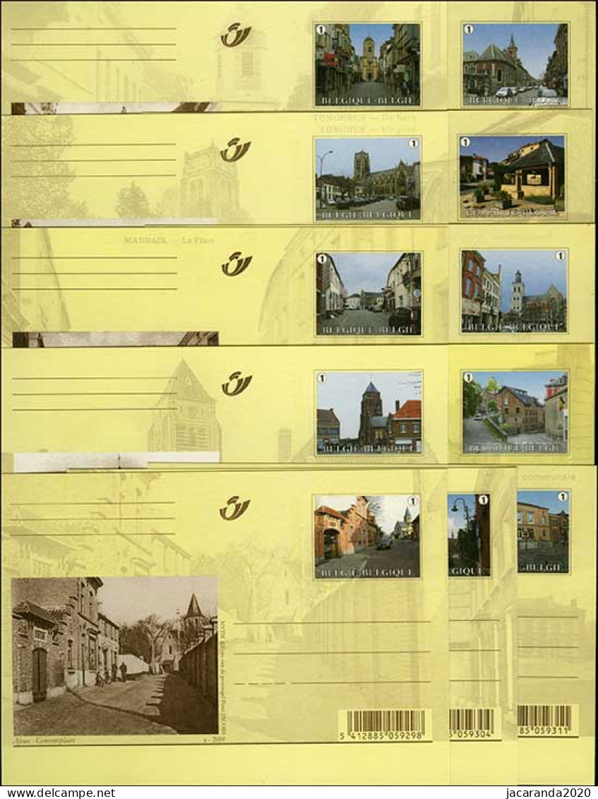 België Briefkaarten 2009 - BK185/95 - 11 Kaarten Nieuw - Permanente Geldigheid - Validité Permanente - MNH - Tarjetas 1951-..