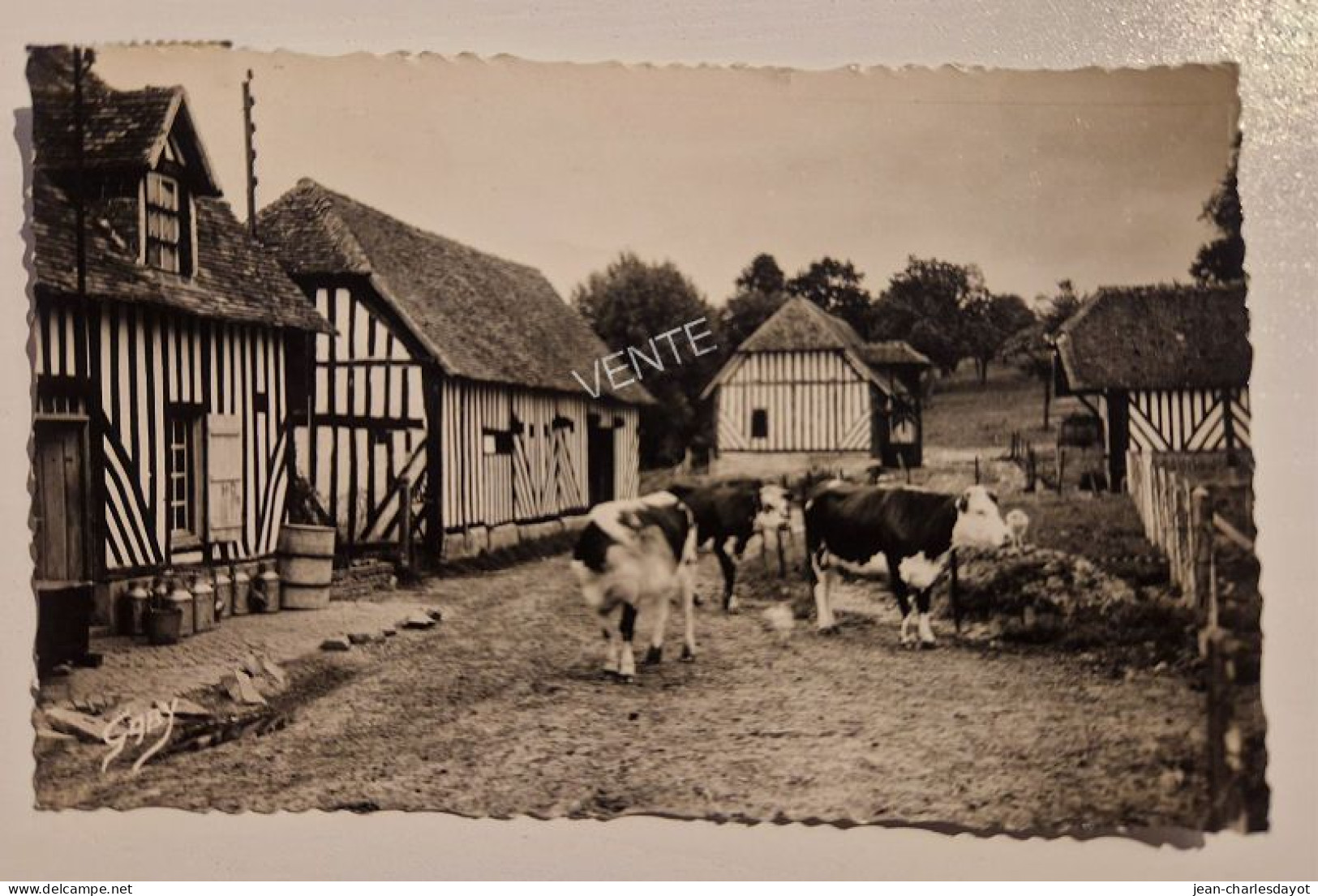 Carte Postale ORBEC - Ferme Normande - Orbec