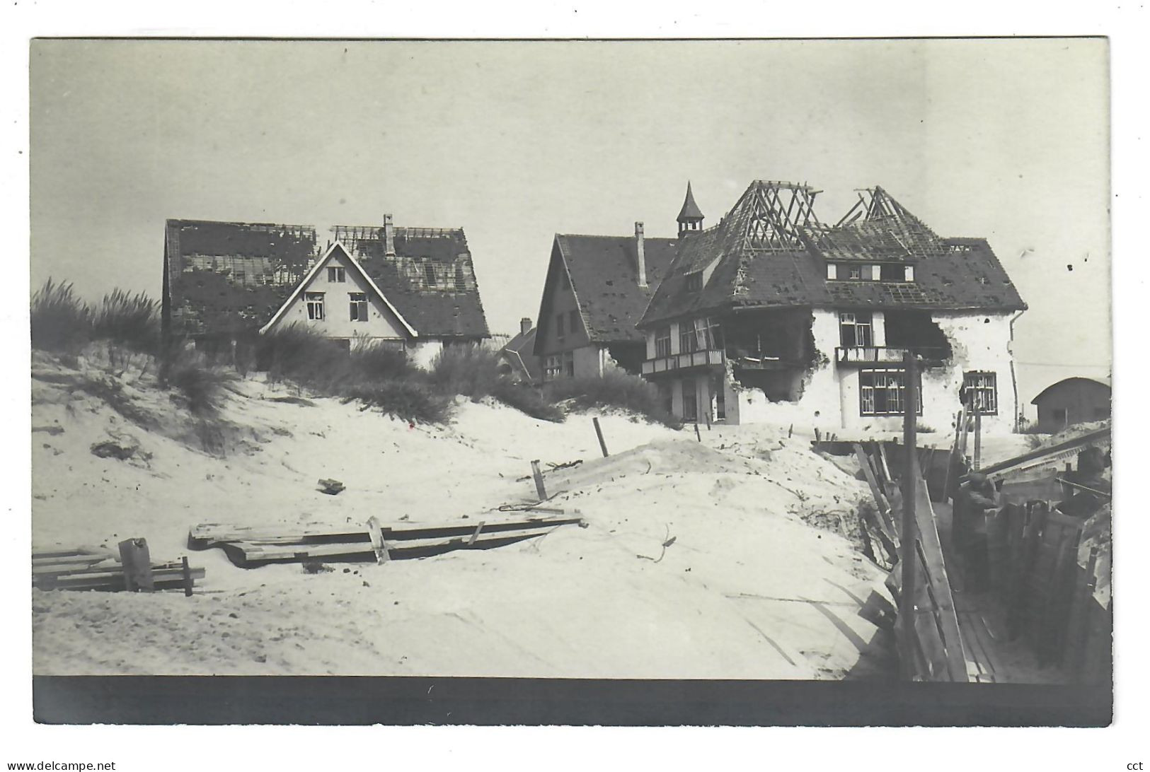 Westende FOTOKAART "Duitse Kolonie" Tijdens De Eerste Wereldoorlog - Westende