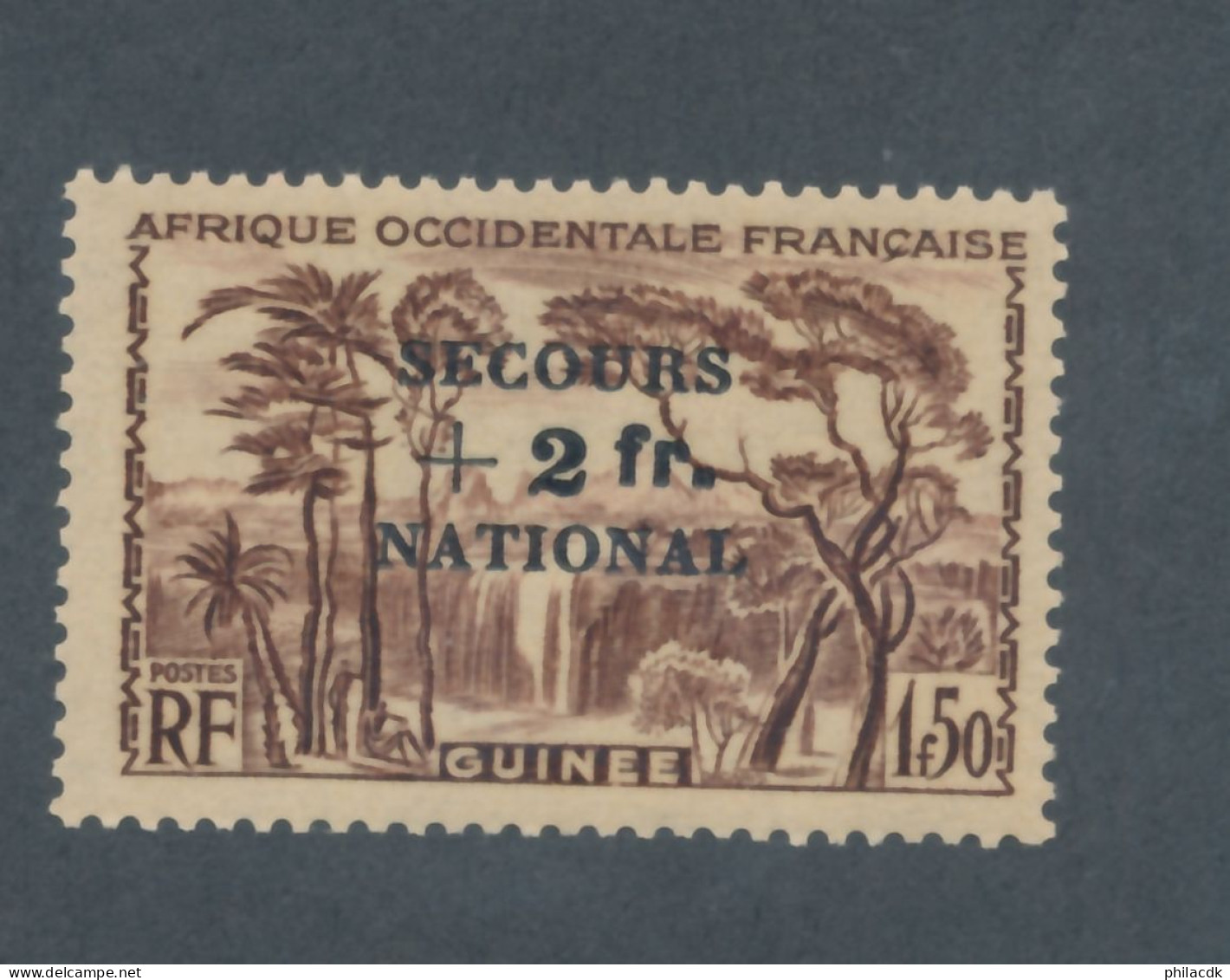 GUINEE - N° 174 NEUF* AVEC CHARNIERE - 1941 - Unused Stamps