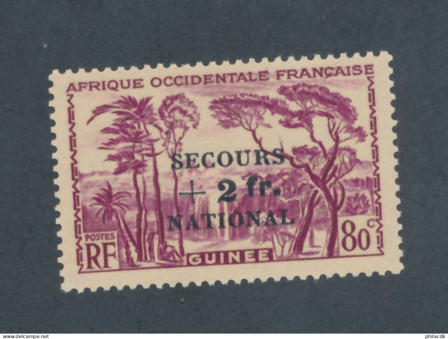 GUINEE - N° 173 NEUF* AVEC CHARNIERE - 1941 - Ongebruikt