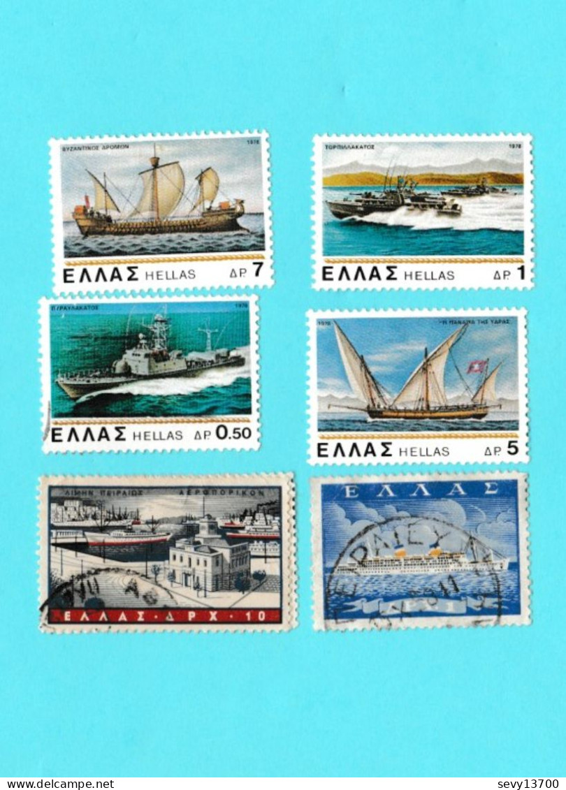 Grèce Lot De 45 Timbres - Collections