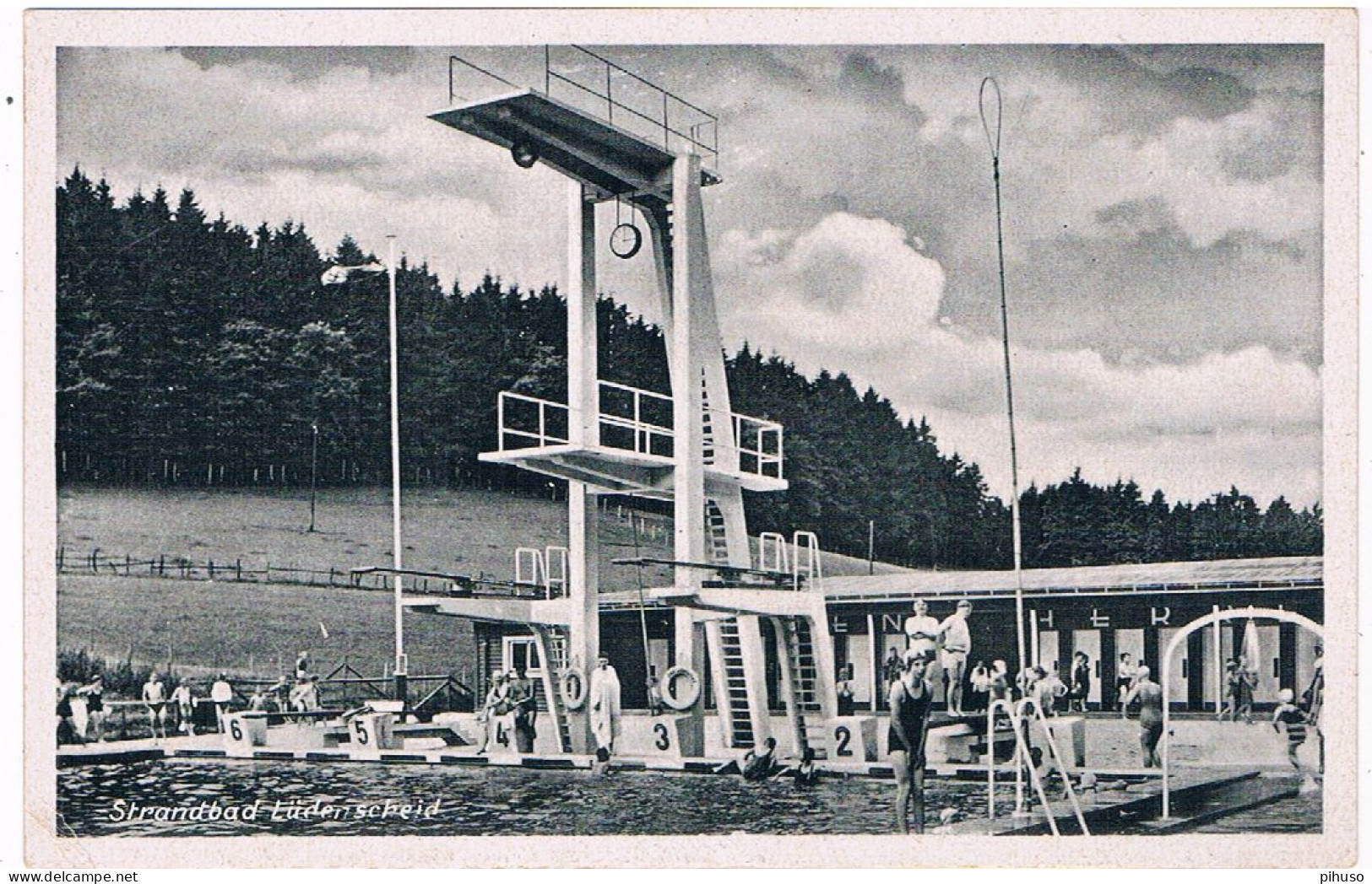 D-16992  LÜDENSCHEID : Strandbad - Luedenscheid