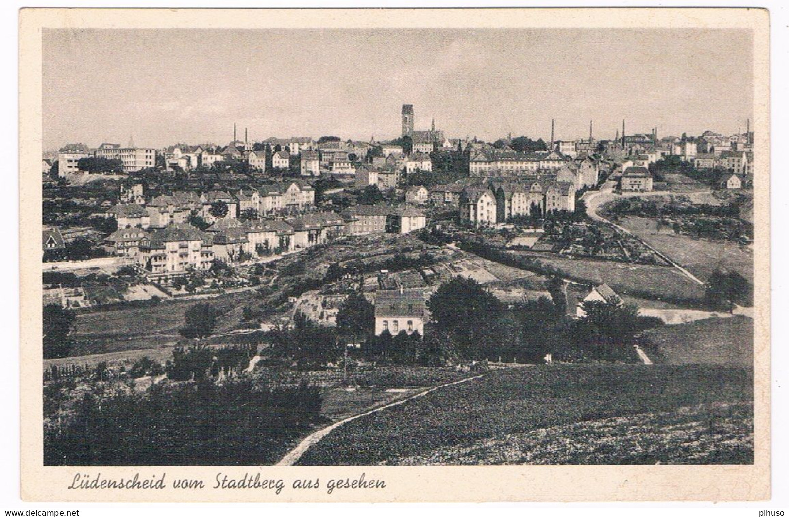 D-16993  LÜDENSCHEID : Vom Stadtberg Aus Gesehen - Lüdenscheid