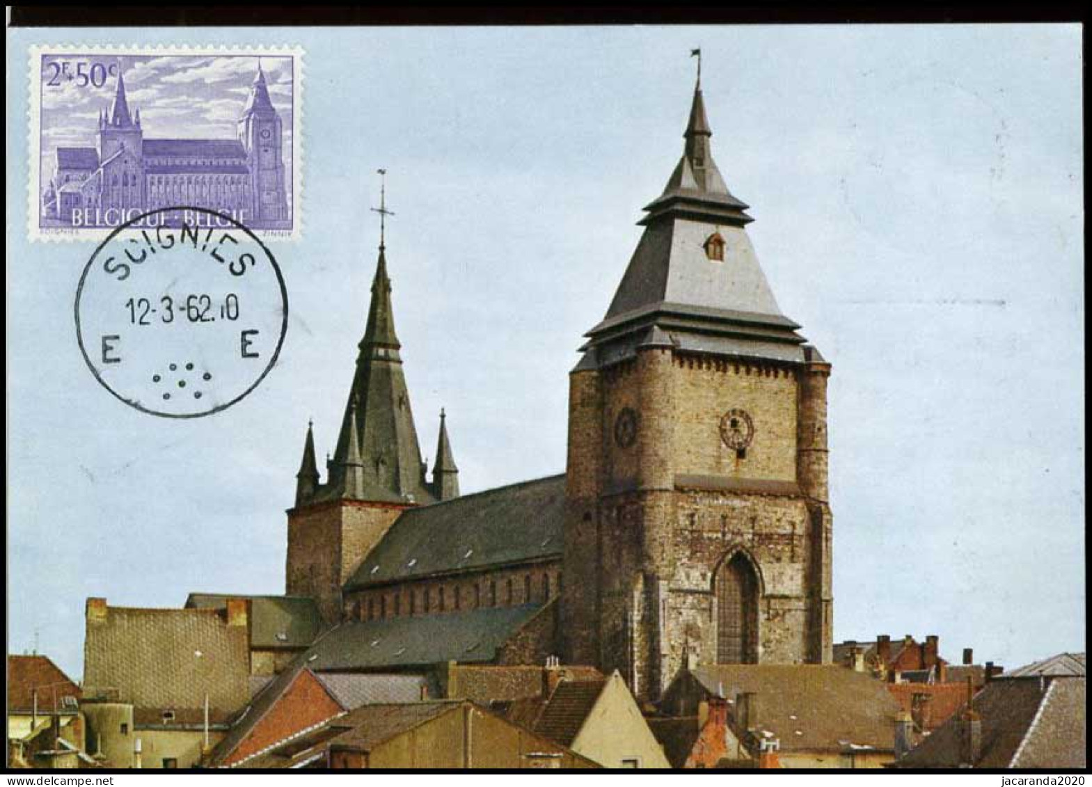 1208 - MK - Culturele Uitgifte - Collegiale Kerk Te Zinnik - 1961-1970