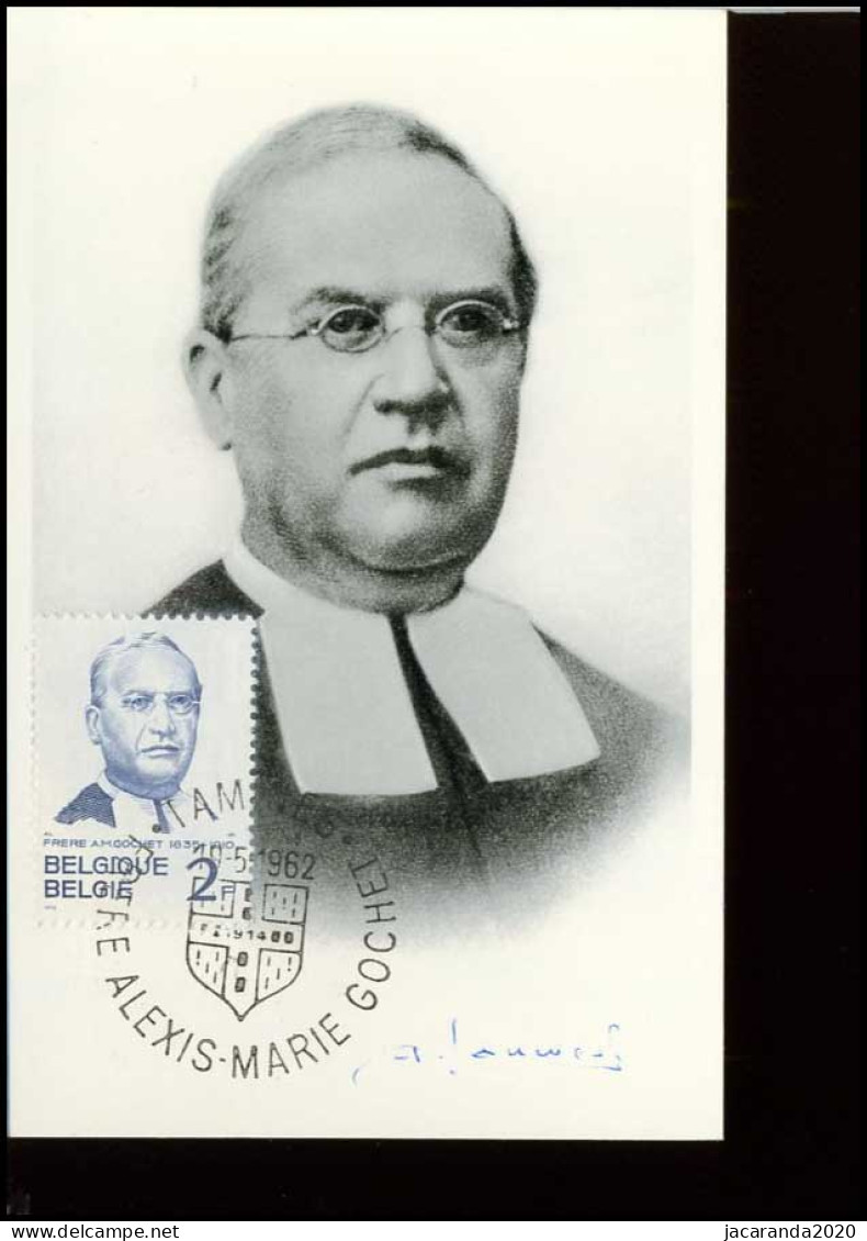 1214 - MK - A.M. Gochet - Pedagoog + Handtekening - 1961-1970