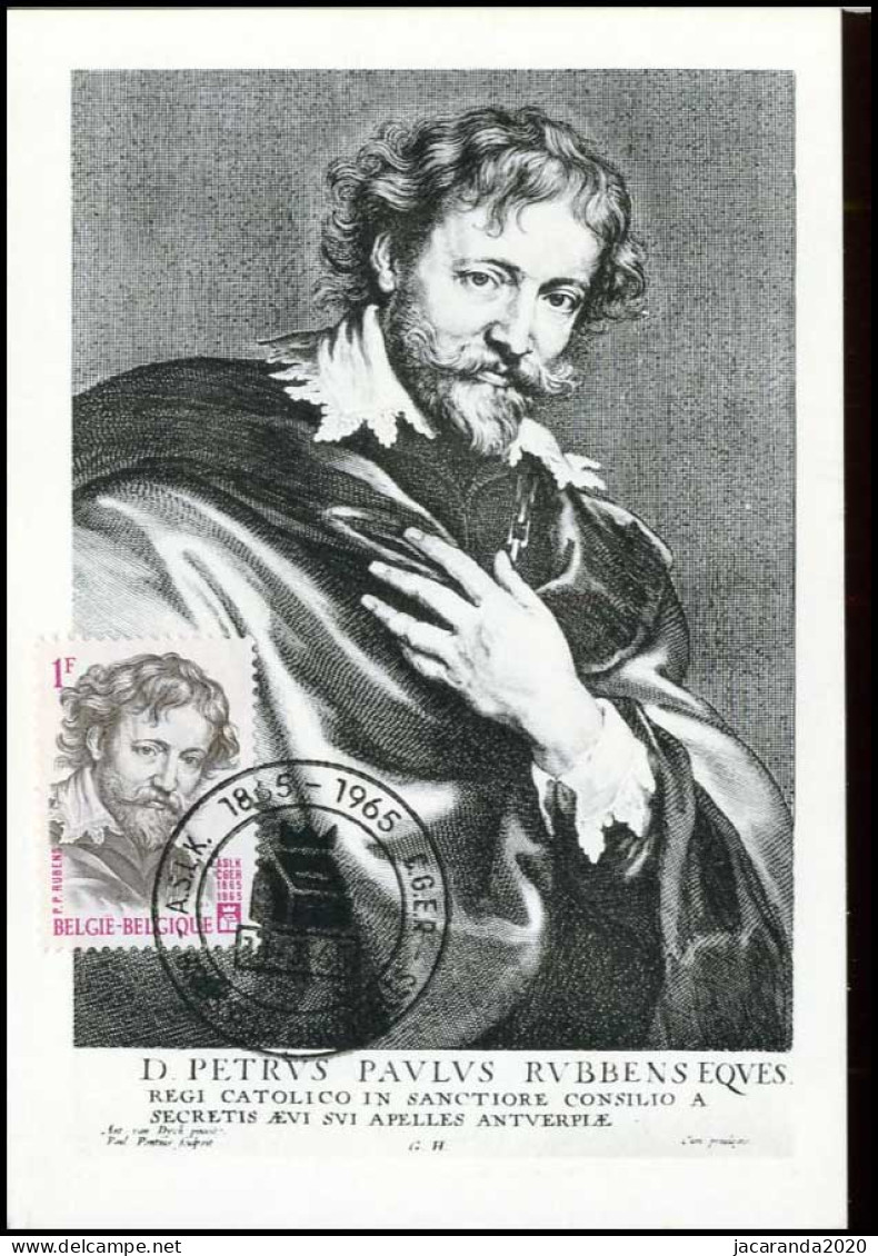 1322 - MK - Algemene Spaar- En Lijfrentekas - Pieter Paul Rubens - 1961-1970