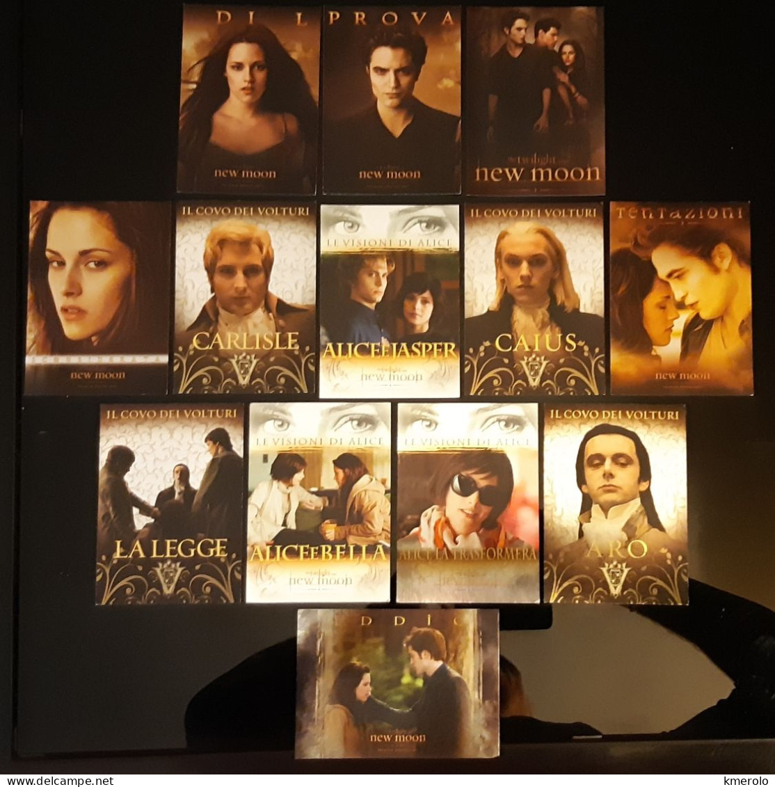 Twilight NEW MOON Movie Film LOT DE 13 CARTES SIZE  Carte Postale - Affiches Sur Carte