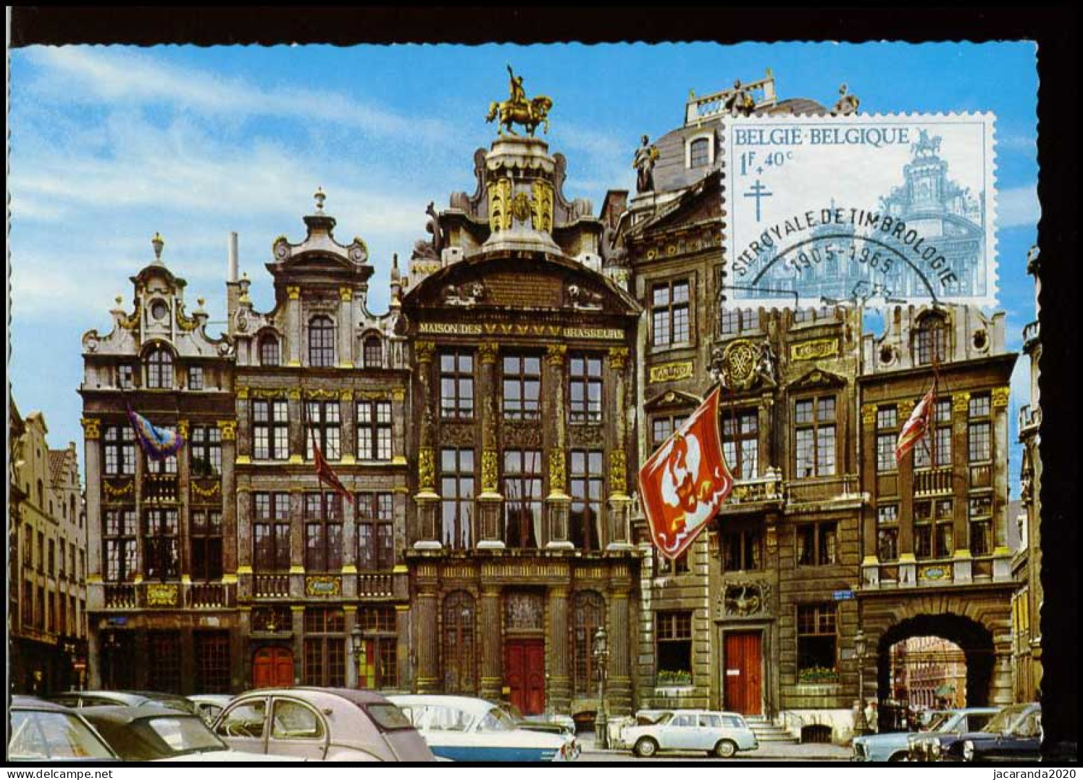 1355 - MK - Grote Markt Brussel, Brouwershuis - 1961-1970