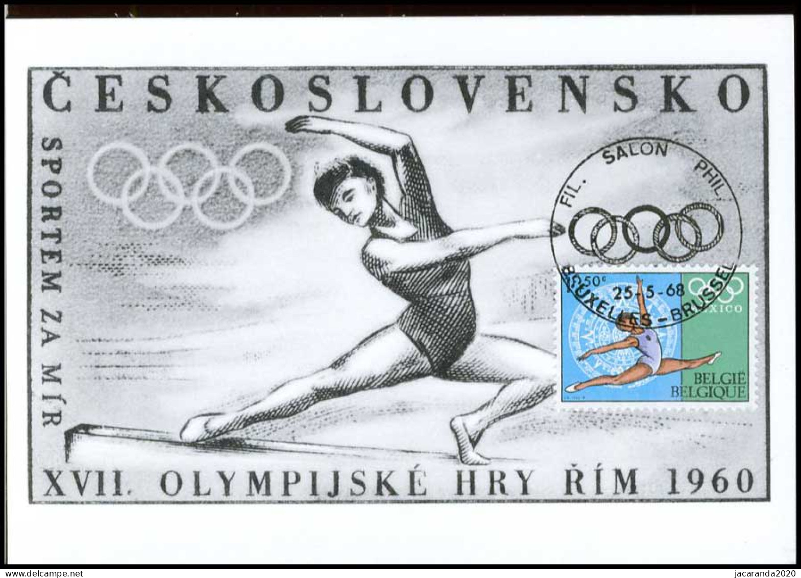 1456 - MK - Olympische Spelen In Mexico - 1961-1970