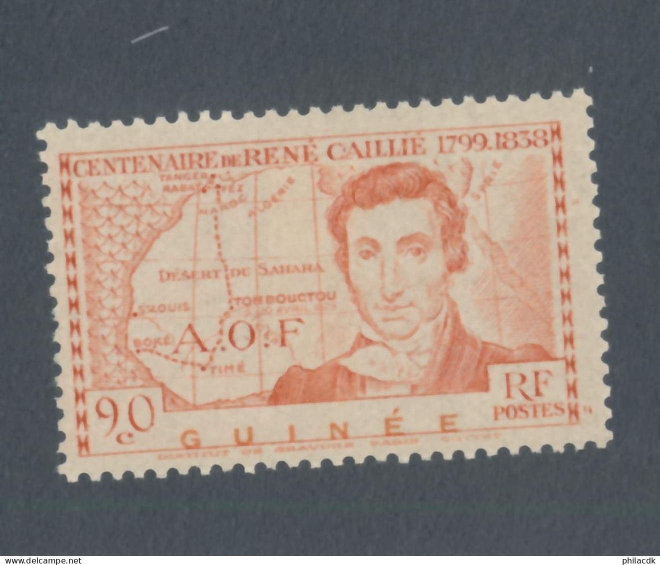 GUINEE - N° 148 NEUF* AVEC CHARNIERE - 1939 - Unused Stamps