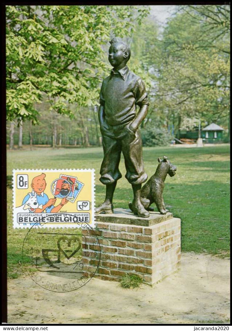 1944 - MK - Jeugdfilatelie - Kuifje En Bobby - Tintin #2 - 1971-1980