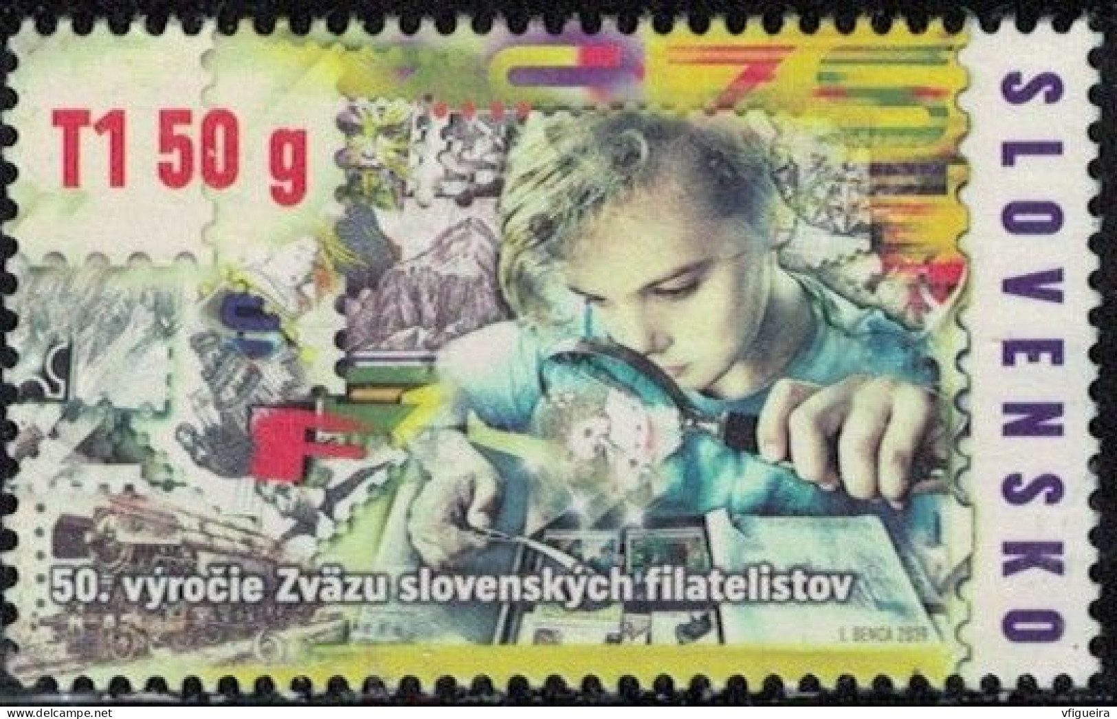 Slovaquie 2019 Oblitéré Used 50e Anniversaire De L'Union Des Philatélistes Slovaques SU - Used Stamps