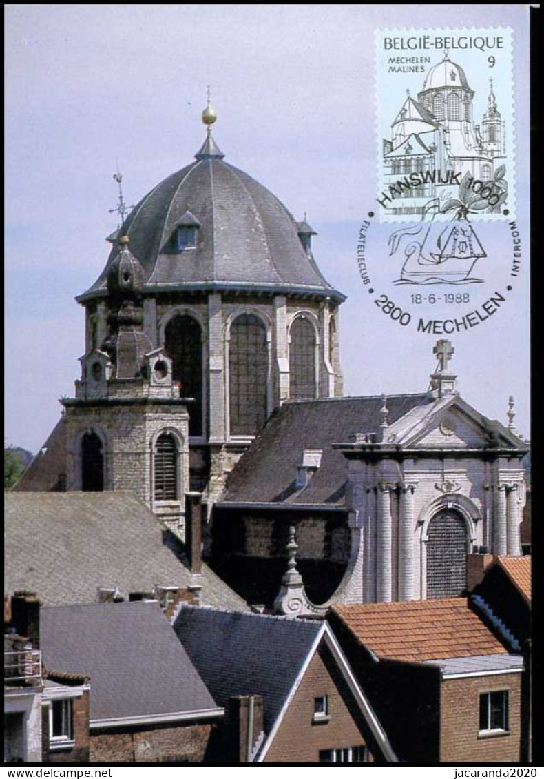 2289 - MK - Toeristische Uitgifte - Mechelen, Basiliek - 1981-1990