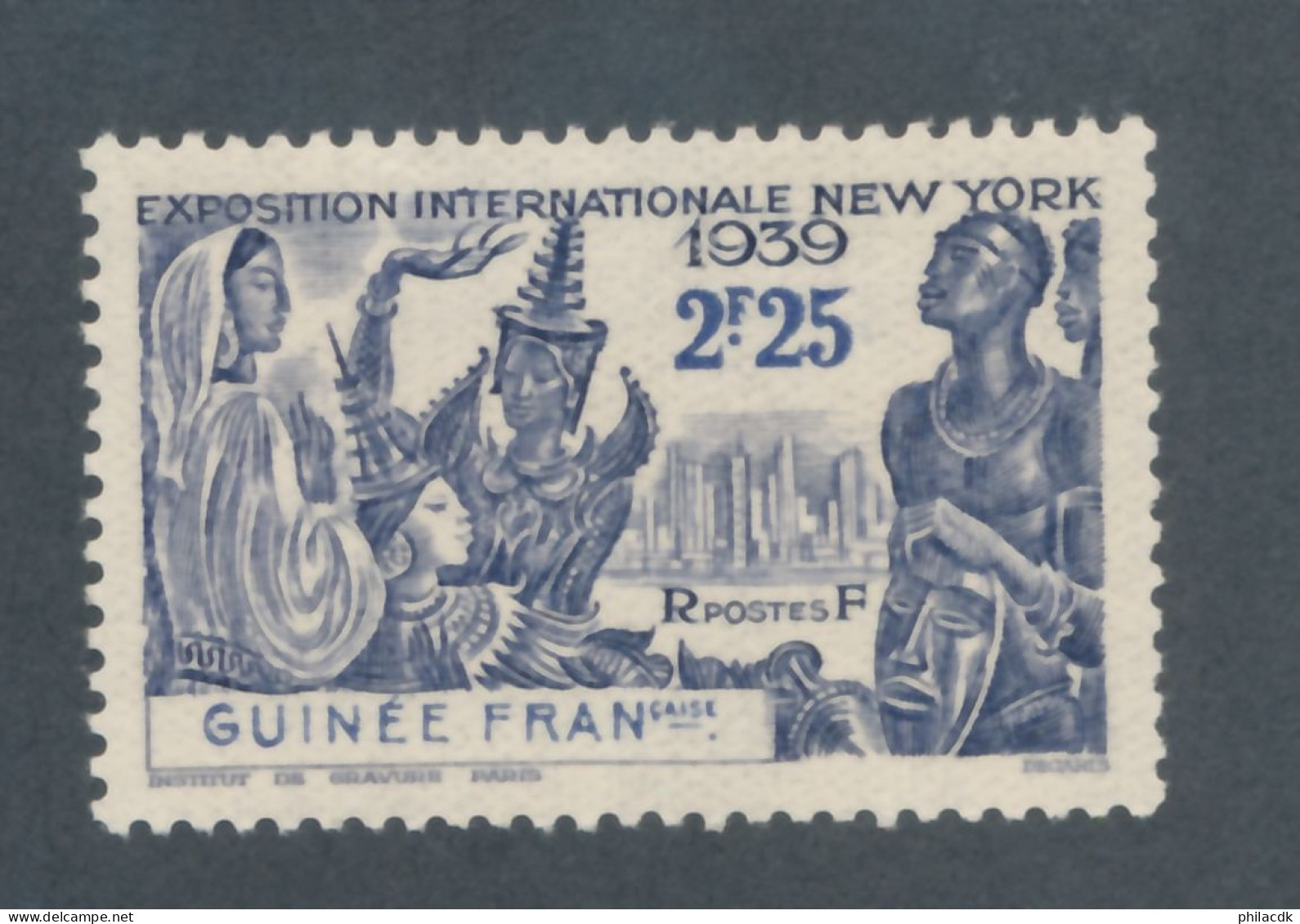 GUINEE - N° 151 NEUF* AVEC CHARNIERE - 1939 - Unused Stamps