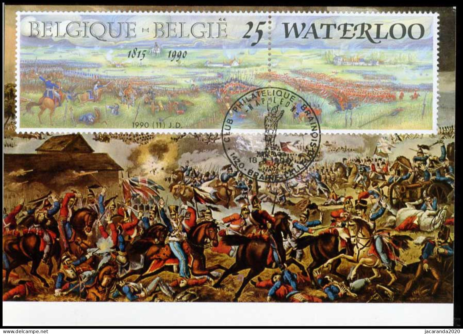 2376 - MK - Slag Van Waterloo 1815 - 1981-1990